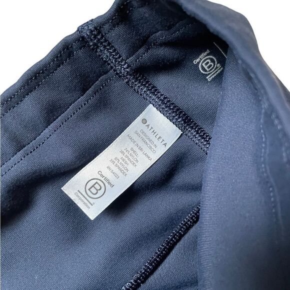 ATHLETA All In Up For Anything Yoga Pants Navy Blue Size Small - Picture 6 of 8